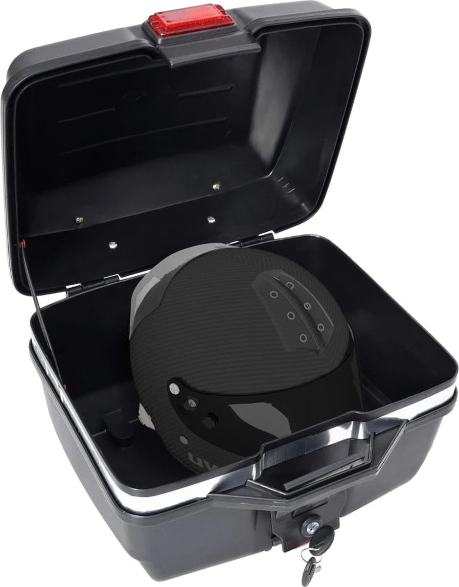 VIDAXL Topkoffer Voor Motor 24 L Voor 1 Helm 7 VIDAXL Topkoffer Voor Motor 24 L Voor 1 Helm - Afbeelding 5
