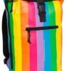 New Rebels® Mart - Rugtas - Regenboog - Waterbestendig - Roll-top - 151413121087.9 - 35x10x46cm - Rugzak / Backpack -Tassen Kortingen Winkel 953x1200 1