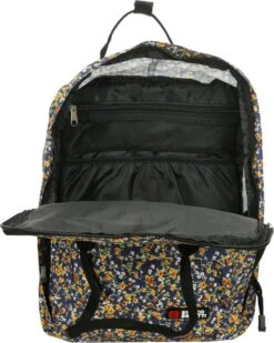 Enrico Benetti San Jose Rugzak - 13" Laptop - 10.5 Liter - 46212 - Blauw Met Madeliefjes -Tassen Kortingen Winkel 958x1200 4