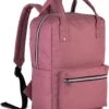 Veran Rugtas - Rugzak - 12 Liter - 2-in-1 Handtas - Urban - Vintage - Heren - Dames - Laptop - Gewatteerd - School - Boekentas - Roze -Tassen Kortingen Winkel 966x1200 3