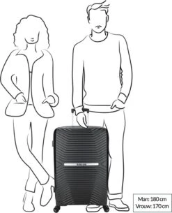 Decent CROSS-ONE PP Trolley 76 Cm - 94 Liter - TSA Slot - Lightblue -Tassen Kortingen Winkel 972x1200 4