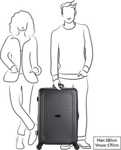 Decent Maxi-Air Trolley 77 Expandable Antraciet -Tassen Kortingen Winkel 973x1200 8