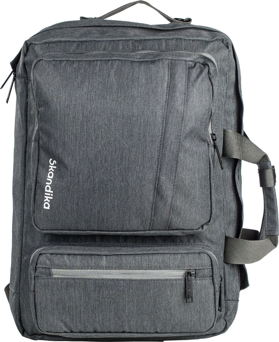Skandika Levande Rugzak – Laptoptassen - Rugzak Dames – Rugzak Heren - Urban Style Ontwerp Rugtas – Daypack - Messenger Bag - Business Laptop Bag Reistas - Waterafstotend – 35 X 11 X 48 Cm (L X B X H) – 20 Liter - Voor School & Reizen – Grijs 3 Skandika Levande Rugzak – Laptoptassen - Rugzak Dames – Rugzak Heren - Urban Style Ontwerp Rugtas – Daypack - Messenger Bag - Business Laptop Bag Reistas - Waterafstotend – 35 X 11 X 48 Cm (L X B X H) – 20 Liter - Voor School & Reizen – Grijs