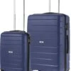 TravelZ Big Bars Kofferset - Trolleyset TSA 2-delig - Handbagage En Groot - Blauw 2 TravelZ Big Bars Kofferset - Trolleyset TSA 2-delig - Handbagage En Groot - Blauw -Tassen Kortingen Winkel 986x1200 1