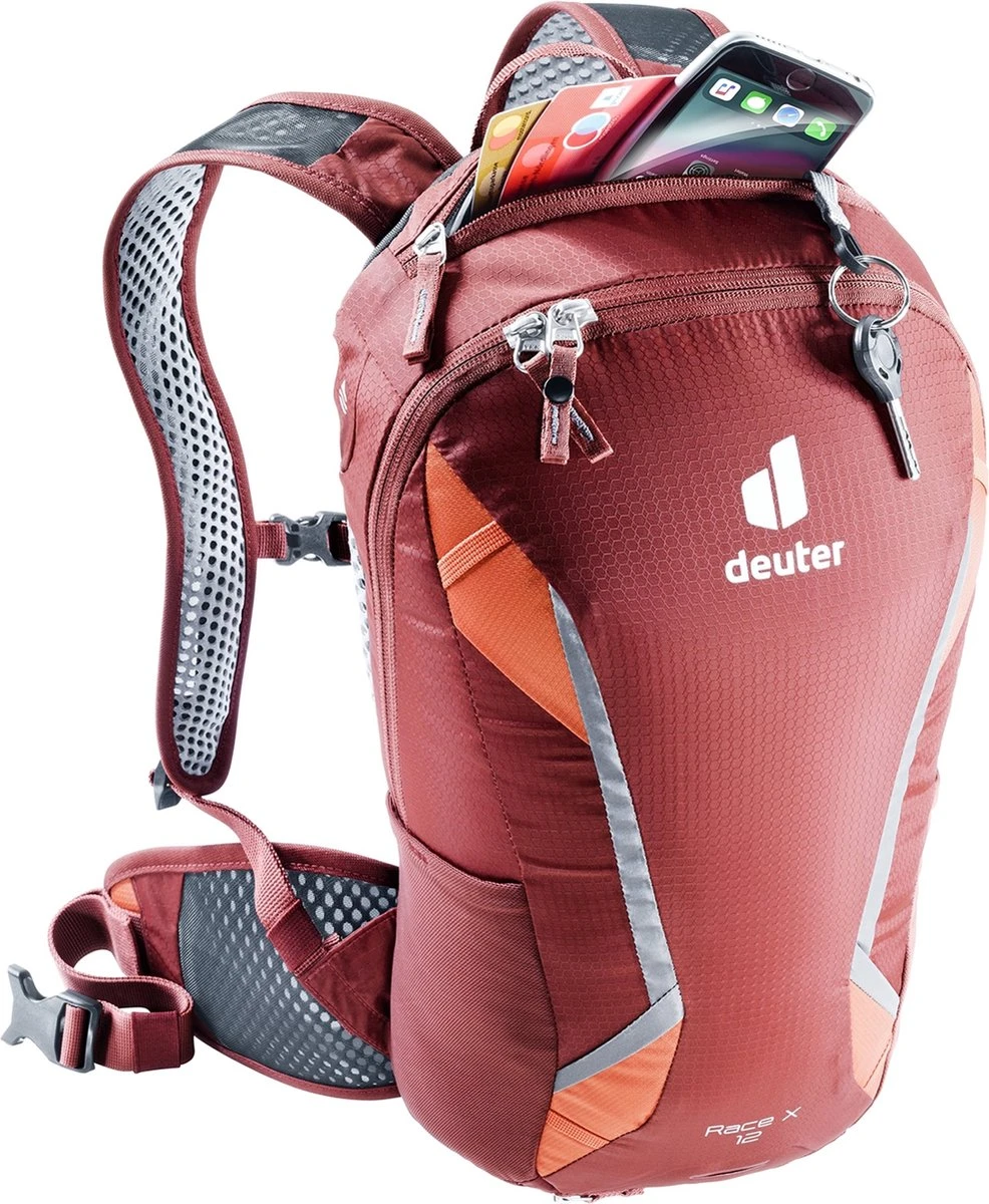 Deuter Race X Backpack Red-wood/paprika 6 Deuter Race X Backpack Red-wood/paprika - Afbeelding 4