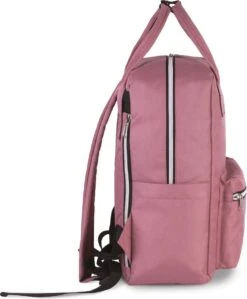 Veran Rugtas - Rugzak - 12 Liter - 2-in-1 Handtas - Urban - Vintage - Heren - Dames - Laptop - Gewatteerd - School - Boekentas - Roze -Tassen Kortingen Winkel 991x1200 3