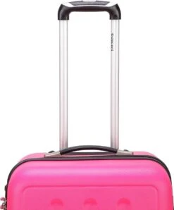 Decent Handbagage Koffer / Trolley / Reiskoffer - 50 Cm - 32 Liter - ABS - Neon-Fix - Roze -Tassen Kortingen Winkel 994x1200